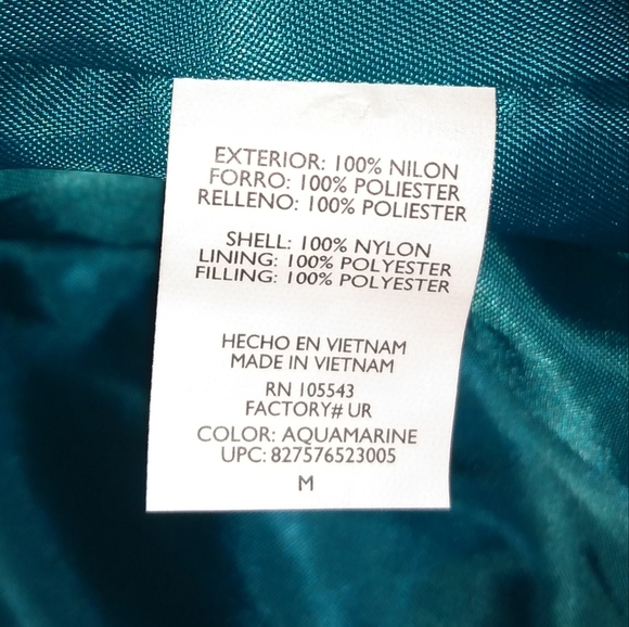 Daisy Fuentes Lightweight Puffer Vest Women's Size M - Picture 4 of 6